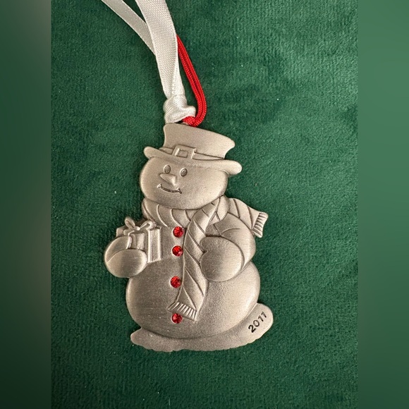 Variety Bundle of Snowmen Christmas Ornaments Lot of 6 - Picture 6 of 14